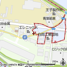 埼玉県白岡市篠津935周辺の地図