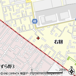 茨城県土浦市右籾2450-97周辺の地図