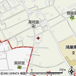 埼玉県鴻巣市原馬室3566周辺の地図