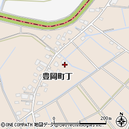 茨城県常総市豊岡町丁1378周辺の地図