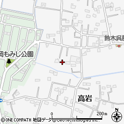 埼玉県白岡市高岩1803周辺の地図