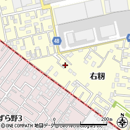茨城県土浦市右籾2450-99周辺の地図
