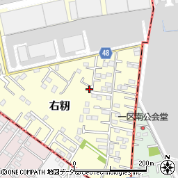 茨城県土浦市右籾2450-186周辺の地図