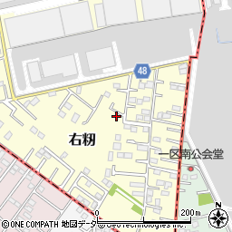 茨城県土浦市右籾2450-194周辺の地図