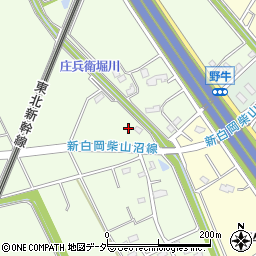 埼玉県白岡市篠津357周辺の地図