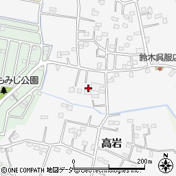 埼玉県白岡市高岩1795-23周辺の地図