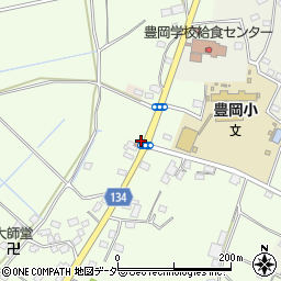 茨城県常総市豊岡町丙3332-1周辺の地図
