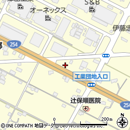 吉野家 東松山新郷店周辺の地図