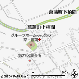 埼玉県久喜市菖蒲町下栢間307-44周辺の地図