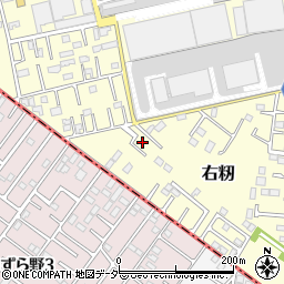 茨城県土浦市右籾2450-37周辺の地図