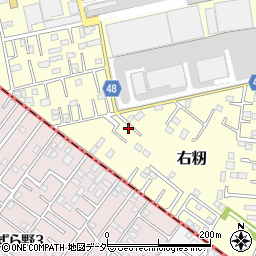 茨城県土浦市右籾2450-2周辺の地図