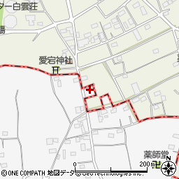 埼玉県北本市高尾4丁目49周辺の地図
