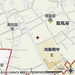 埼玉県鴻巣市原馬室3553周辺の地図