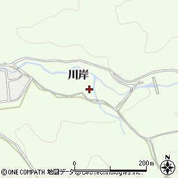 長野県岡谷市川岸周辺の地図