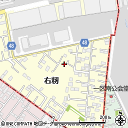 茨城県土浦市右籾2450-191周辺の地図