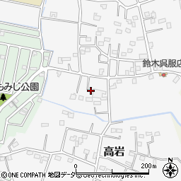 埼玉県白岡市高岩1795-22周辺の地図