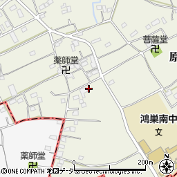 埼玉県鴻巣市原馬室3564周辺の地図