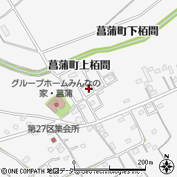 埼玉県久喜市菖蒲町下栢間307-109周辺の地図