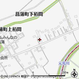 埼玉県久喜市菖蒲町下栢間408周辺の地図