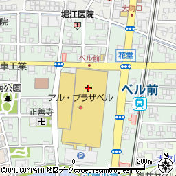 福井県福井市花堂南周辺の地図
