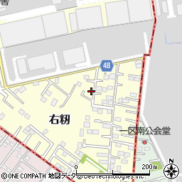 茨城県土浦市右籾2450-160周辺の地図