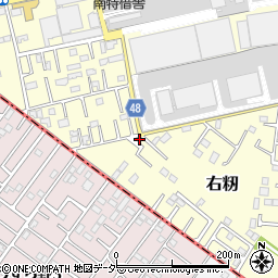 茨城県土浦市右籾2450-106周辺の地図