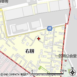 茨城県土浦市右籾2450-189周辺の地図