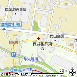 株式会社寺坂商店白岡支店周辺の地図
