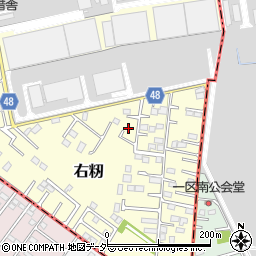 茨城県土浦市右籾2450-159周辺の地図