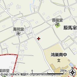 埼玉県鴻巣市原馬室3551周辺の地図