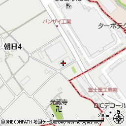 株式会社バンザイ　関東支店周辺の地図