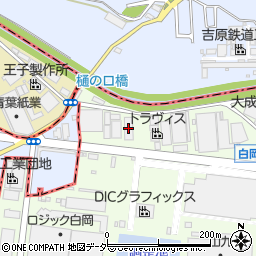 技研金物白岡倉庫周辺の地図