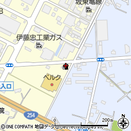 ＥＮＥＯＳ東松山工業団地ＳＳ周辺の地図