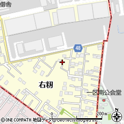 茨城県土浦市右籾2450-187周辺の地図