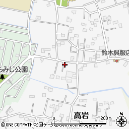 埼玉県白岡市高岩1795-20周辺の地図