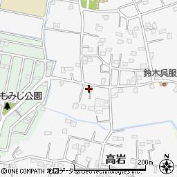 埼玉県白岡市高岩1795-17周辺の地図