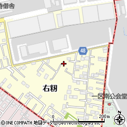 茨城県土浦市右籾2450-173周辺の地図