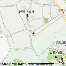 埼玉県春日部市西親野井597周辺の地図