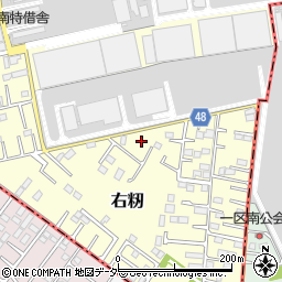 茨城県土浦市右籾2450-158周辺の地図