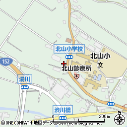 長野県茅野市北山湯川4343周辺の地図