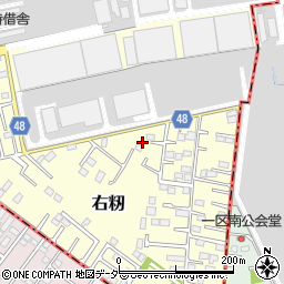 茨城県土浦市右籾2450-183周辺の地図