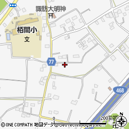 埼玉県久喜市菖蒲町下栢間2463周辺の地図