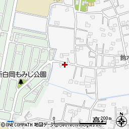 埼玉県白岡市高岩1801周辺の地図