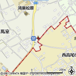 埼玉県鴻巣市原馬室3768周辺の地図