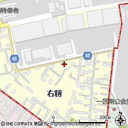 茨城県土浦市右籾2450-15周辺の地図