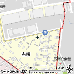 茨城県土浦市右籾2450-125周辺の地図