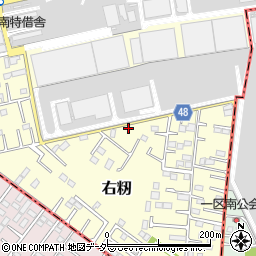 茨城県土浦市右籾2450-19周辺の地図