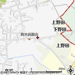 埼玉県白岡市高岩1590周辺の地図