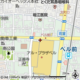 株式会社ヤスサキグループ　シューラルーベル店周辺の地図