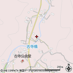 埼玉県比企郡小川町上古寺352周辺の地図